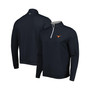 Men's Black Texas Longhorns Stack Essential Fleece Quarter-Zip Sweatshirt