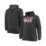 Men's Branded Heathered Charcoal Buffalo Bills Big and Tall Practice Pullover Hoodie