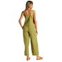 Juniors' Pacific Time Cotton Sleeveless Jumpsuit