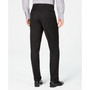Men's Classic-Fit UltraFlex Stretch Black Pleated Suit Pants