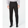 Men's Classic-Fit UltraFlex Stretch Black Pleated Suit Pants