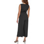Women's Sleeveless Belted Commuter Jumpsuit