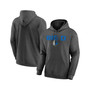 Men's Heathered Charcoal Dallas Mavericks Victory Earned Pullover Hoodie