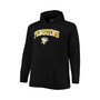 Men's Black Pittsburgh Penguins Big and Tall Fleece Pullover Hoodie