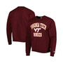 Men's Maroon Virginia Tech Hokies High Motor Pullover Sweatshirt