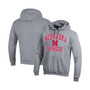 Men's Heather Gray Nebraska Huskers High Motor Pullover Hoodie