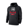 Men's Black Georgia Bulldogs Big and Tall Club Stack Fleece Pullover Hoodie