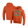 Men's Orange Miami Hurricanes High Motor Pullover Hoodie