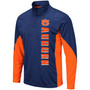 Men's Navy Auburn Tigers Bart Windshirt Quarter-Zip Pullover Jacket