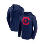 Men's Branded Navy Chicago Fire First Period Space-Dye Pullover Hoodie