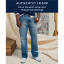Men's Authentic Loose-Fit Rigid Denim 5-Pocket Jeans
