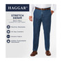 Men's Big & Tall Stretch Denim Classic-Fit Flat Front Pants