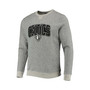 Men's Heathered Gray Boston Celtics Marled French Terry Pullover Sweatshirt