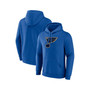 Men's Branded Blue St. Louis Blues Primary Logo Pullover Hoodie