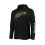 Men's Black Oakland Athletics Terminal Tackle Omni-Shade Raglan Pullover Hoodie