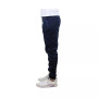 Men's Slim-Fit Marled Fleece Joggers with Zipper Side Pockets