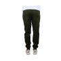 Men's Slim-Fit Marled Fleece Joggers with Zipper Side Pockets