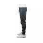 Men's Slim-Fit Marled Fleece Joggers with Zipper Side Pockets