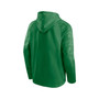 Men's Branded Green Oregon Ducks Defender Raglan Pullover Hoodie