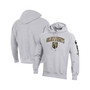 Men's Heather Gray Vegas Golden Knights Reverse Weave Pullover Hoodie