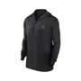 Men's Black Arizona Diamondbacks Authentic Collection Travel Performance Full-Zip Hoodie
