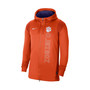 Men's Orange Clemson Tigers 2021 Sideline Performance Full-Zip Hoodie