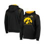 Men's Black Iowa Hawkeyes 2021 Player Sideline Performance Hoodie