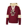 Men's Maroon Boston College Eagles Lace-Up 4.0 Pullover Hoodie