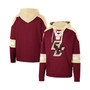 Men's Maroon Boston College Eagles Lace-Up 4.0 Pullover Hoodie