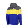Men's Heather Charcoal, Royal Los Angeles Rams Extreme Pullover Hoodie