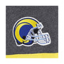 Men's Heather Charcoal, Royal Los Angeles Rams Extreme Pullover Hoodie