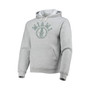 Men's Heathered Gray Miami Hurricanes Seal Neuvo Essential Fleece Pullover Hoodie