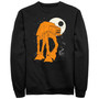 Men's Star Wars AT-AT Full Moon Crew Fleece Pullover