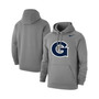 Men's Heather Gray Georgetown Hoyas Primary Logo Club Pullover Hoodie