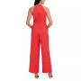 Twist-Front Halter Jumpsuit