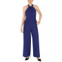 Twist-Front Halter Jumpsuit
