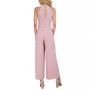 Twist-Front Halter Jumpsuit