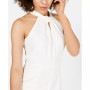 Twist-Front Halter Jumpsuit