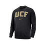 Men's Black UCF Knights Arch Club Fleece Pullover Sweatshirt