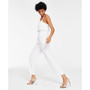 Women's Crepe Double-Layer Sleeveless Jumpsuit, Created for Macy's
