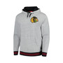 Men's Heather Gray Chicago Blackhawks Classic French Terry Pullover Hoodie