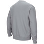 Men's Heathered Gray Georgia Tech Yellow Jackets Arch & Logo Tackle Twill Pullover Sweatshirt