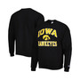 Men's Black Iowa Hawkeyes High Motor Pullover Sweatshirt