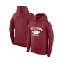 Men's Brand Crimson Oklahoma Sooners Big and Tall Legend Retro Football Performance Pullover Hoodie