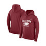 Men's Brand Crimson Oklahoma Sooners Big and Tall Legend Retro Football Performance Pullover Hoodie