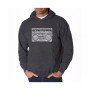 Men's Word Art Hooded Sweatshirt - Greatest Rap Hits of The 1980's