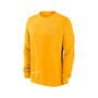 Men's Gold Milwaukee Brewers Statement Ball Game Fleece Pullover Sweatshirt