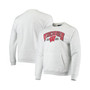 Men's Heathered Gray Wisconsin Badgers Upperclassman Pocket Pullover Sweatshirt