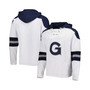 Men's White Georgetown Hoyas Lace-Up 4.0 Pullover Hoodie