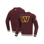 Men's Burgundy Washington Commanders Mash Up Pullover Sweatshirt
